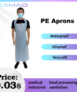 Pe Apron/Disposable Apron/Disposable Pe Apron/Sleeveless Plastic Apron