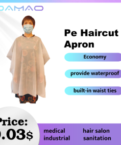 Disposable Plastic Haircut Apron