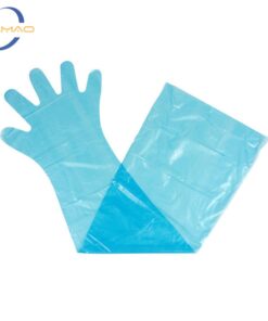 Alternative view of Shoulder-Length Poly Gloves with Elbow Cover