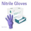 Purple Nitrile Gloves