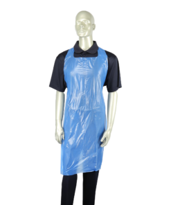 Blue PE Aprons Waterproof 32 x 48 in