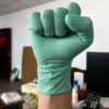 Disposable Green Latex Gloves