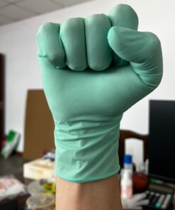 Disposable Green Latex Gloves