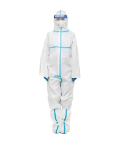 65gsm Medical Hazmat Suit: Disposable Protective Clothing