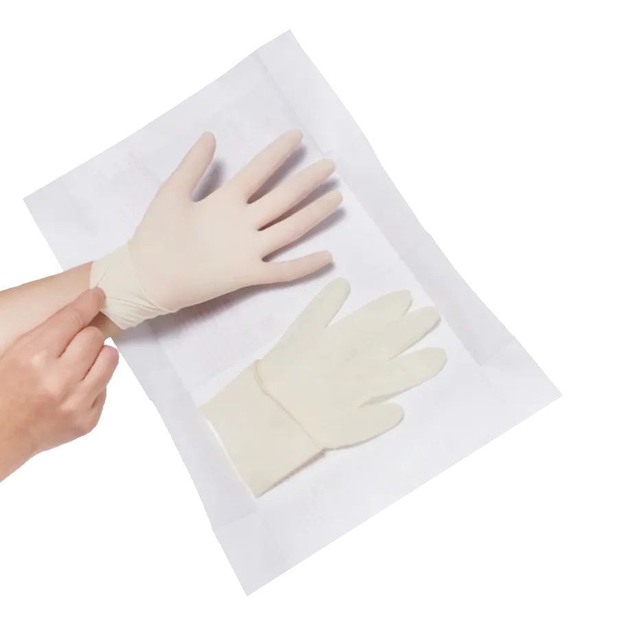 Sterile Latex Surgical Gloves: Powder-Free, Sizes 6"-9"