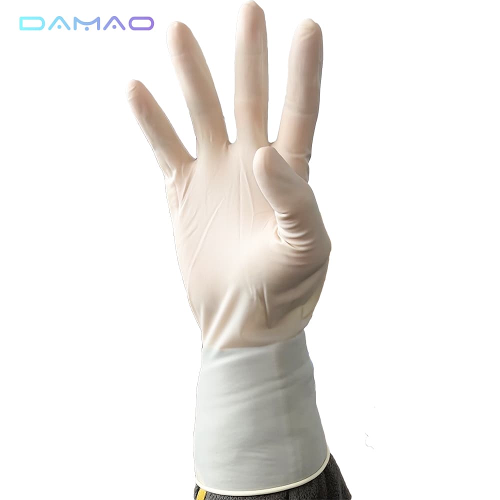 Sterile Latex Surgical Gloves Powder-Free Sizes 6-9 - Image 4