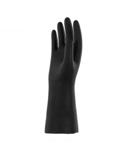Black Industrial Latex Glove - Neoprene, Heavy Duty
