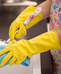 Alternative view of Household Latex Gloves Durable Comfortable Reusable