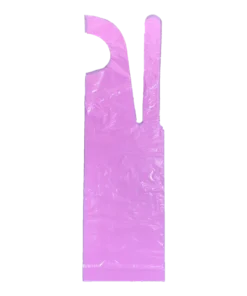 Disposable PE/Poly Apron - Pink, 100pcs, 70x120cm