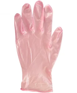 Pink Pearl Powder Nitrile Gloves - Powder Free-02