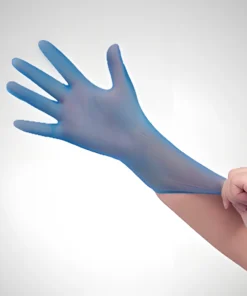 Blue Vinyl Gloves