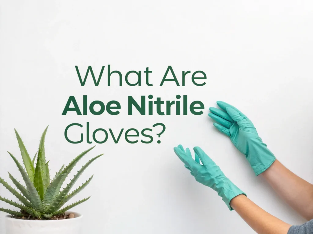 What Are Aloe Nitrile Gloves?