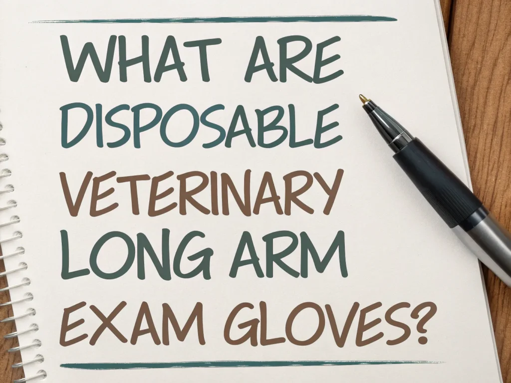 What Are Disposable Veterinary Long Arm Exam Gloves?
