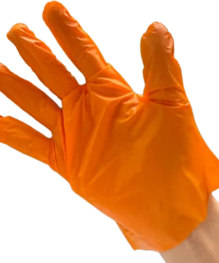 Orange TPU Gloves