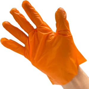 Orange TPU Gloves