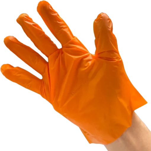 Orange TPU Gloves