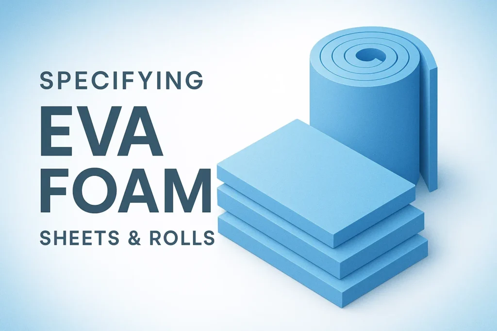 Specifying EVA Foam Sheets & Rolls