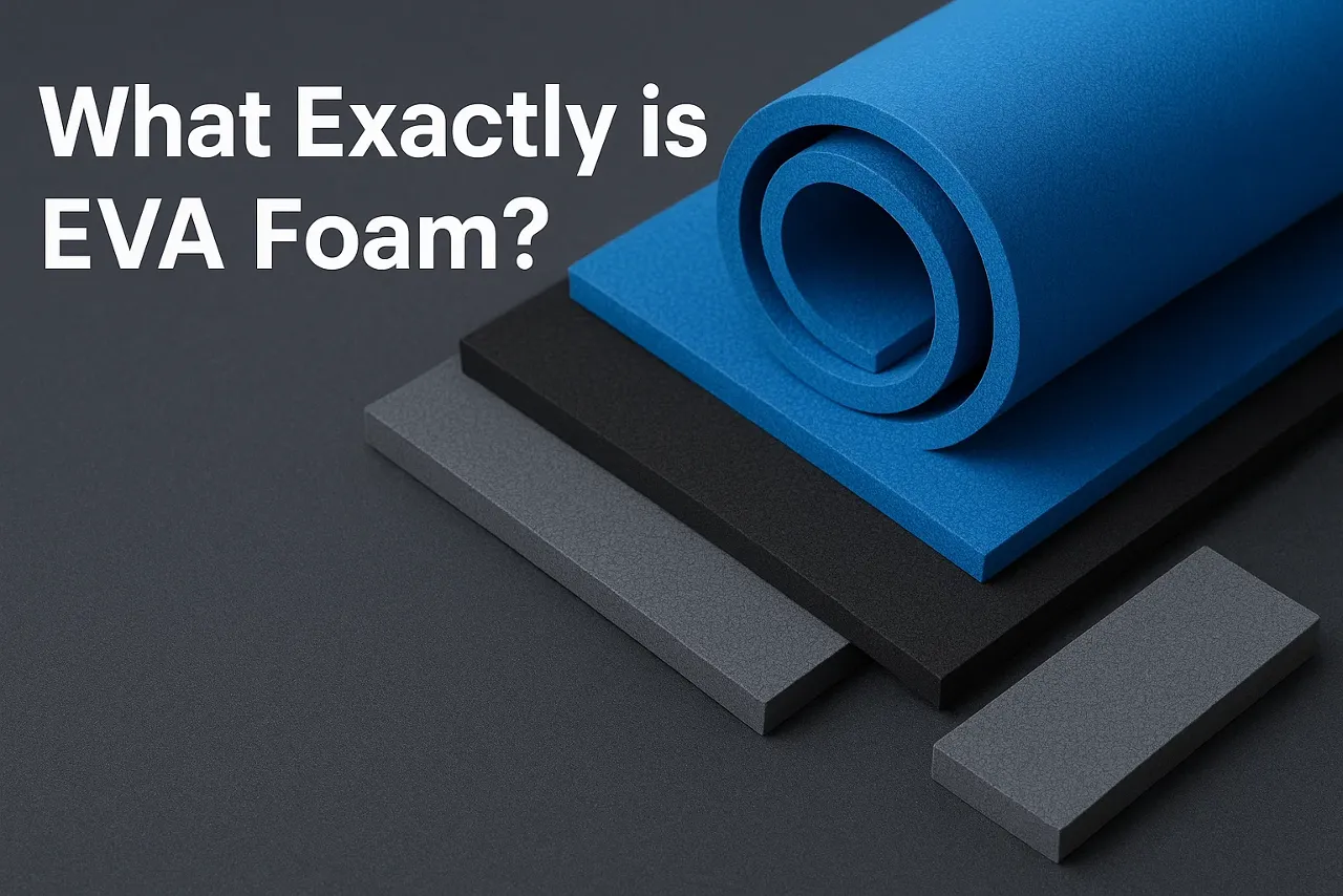 Close-up texture of EVA foam material