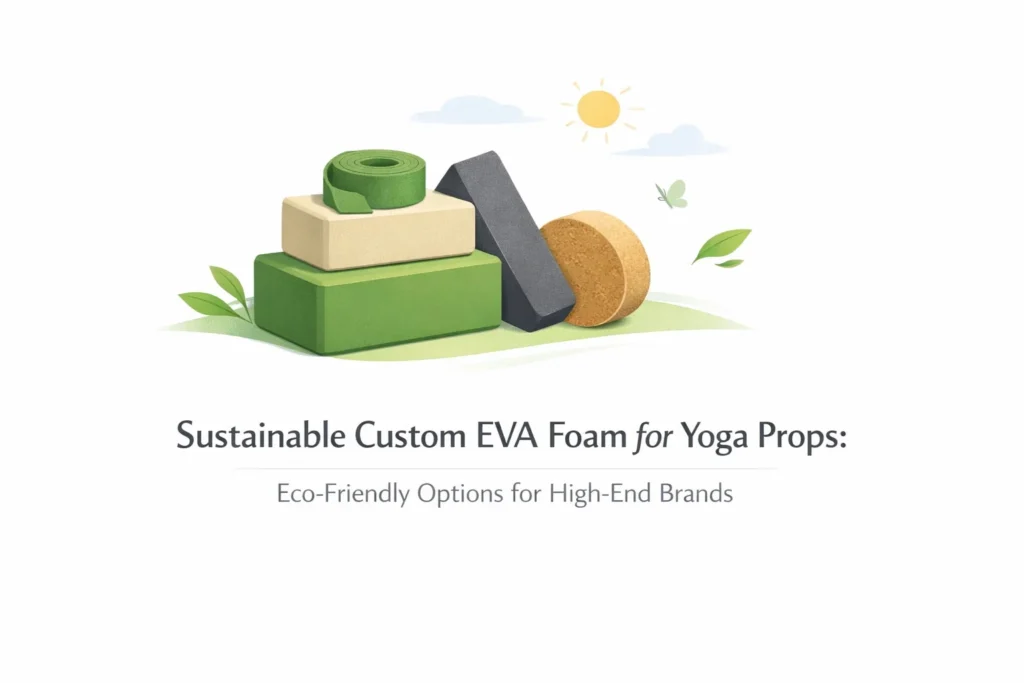 Sustainable Custom EVA Foam for Yoga Props: Eco-Friendly Options for High-End Brands